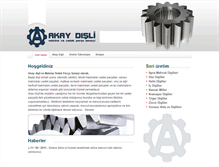 Tablet Screenshot of akaydisli.com